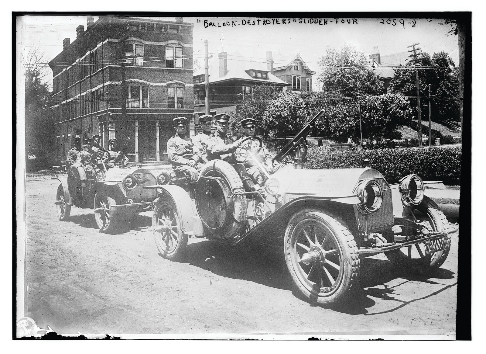 Balloon destroyers Glidden tour, n/a — historic photograph