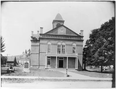 Johnson County courthouse, Mountain City, Tenn.
