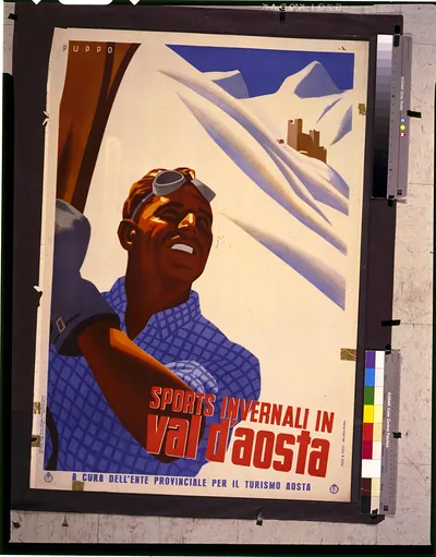 Sports Invernali In Val D'Aosta / Puppo ; ENIT.