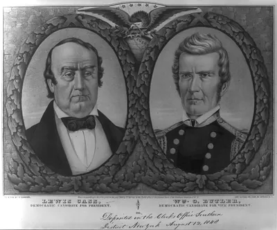 Lewis Cass, Democratic candidate for president