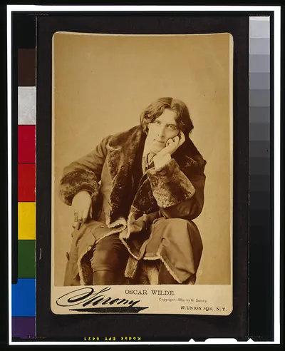 Oscar Wilde / Sarony.