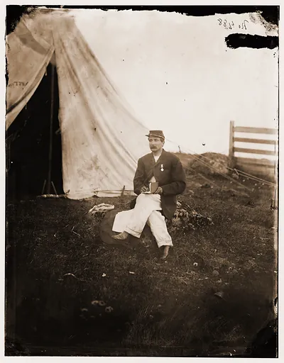 Gettysburg Pennsylvania. Capt. John J Hoffs clerk