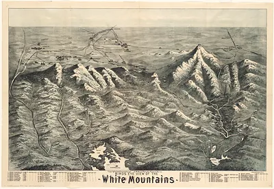 Birds Eye View of the White Mountains