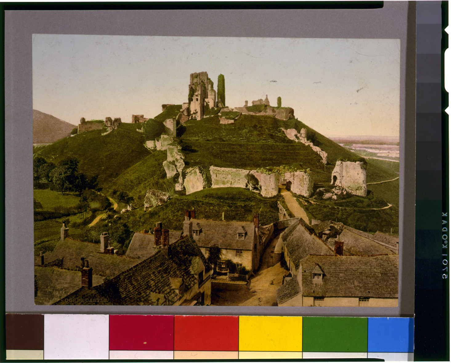 Corfe Castle, [between 1890 and 1900] — historic print
