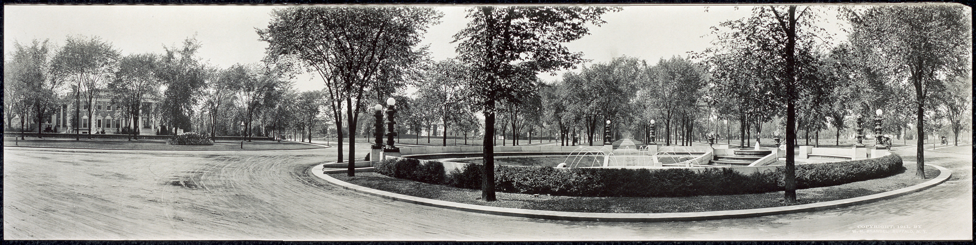 Gates Circle Buffalo, New York, 1911, 1911 — historic image