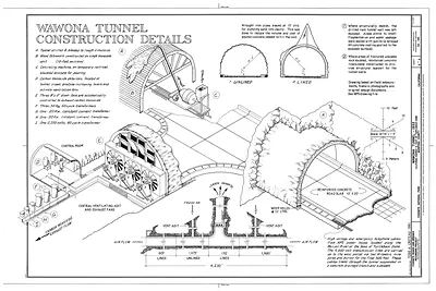 Wawona Tunnel Construction Details