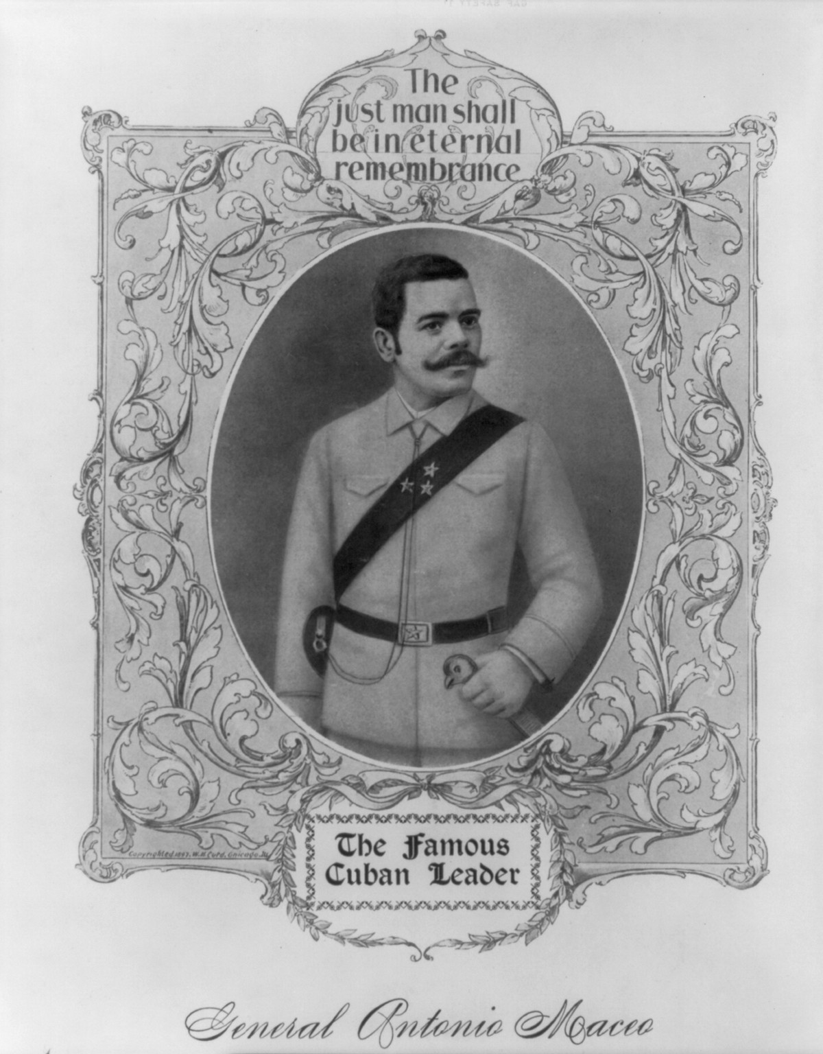 [Antonio Macco, half-length portrait, facing right] — historic print