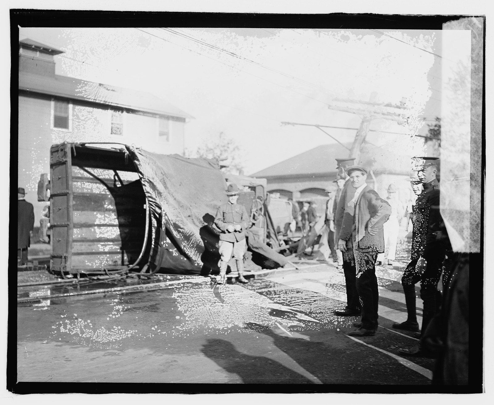 Wreck at Walter Reed, Oct. 13/19, [19]19 October 13. — historic photograph