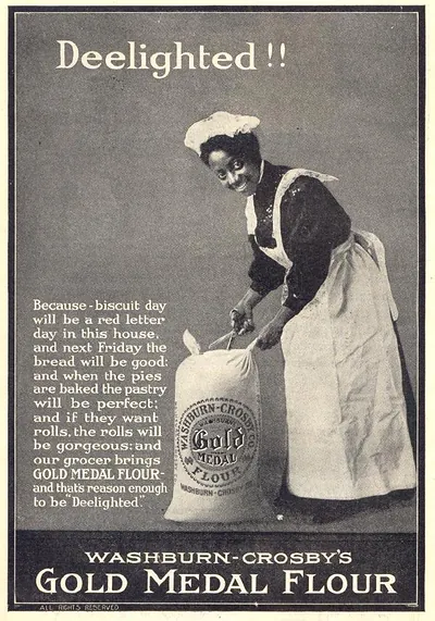 Deelighted!! Washburn-Crosby's Gold Medal Flour advertisement