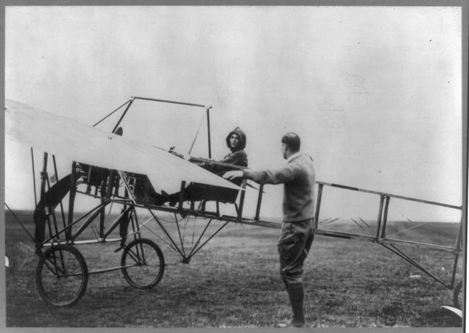 Harriet Quimby, c1911. — historic photograph