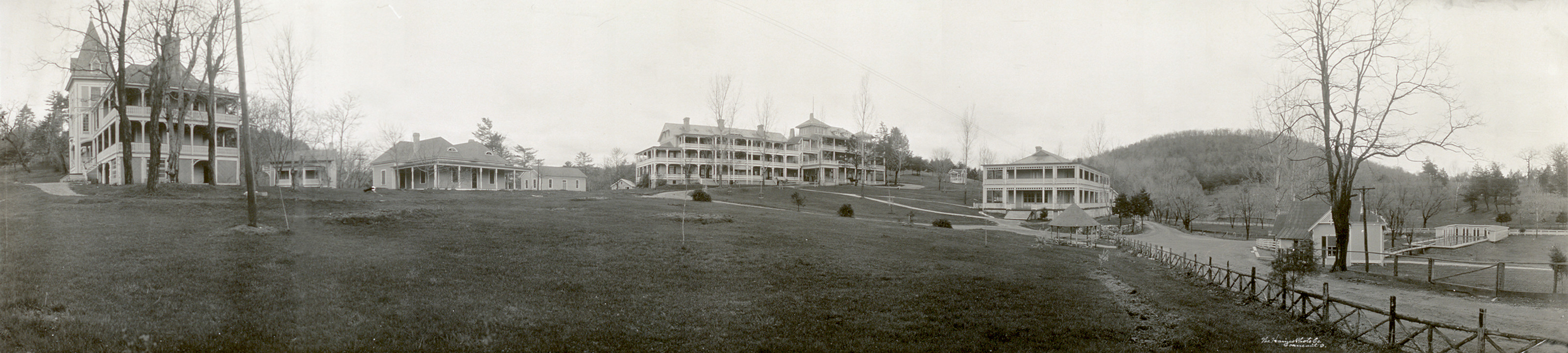 Hotel and bldgs Natural Bridge, Virginia, 1909, 1909 — historic image