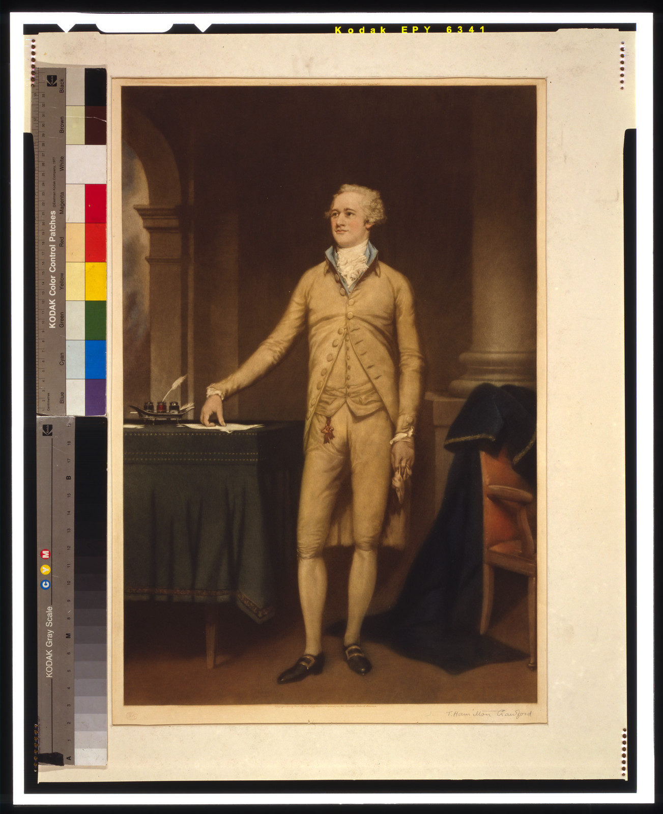 [Alexander Hamilton, full-length portrait, standing, facing left] / T. Hamilton Crawford., c1932. — historic print