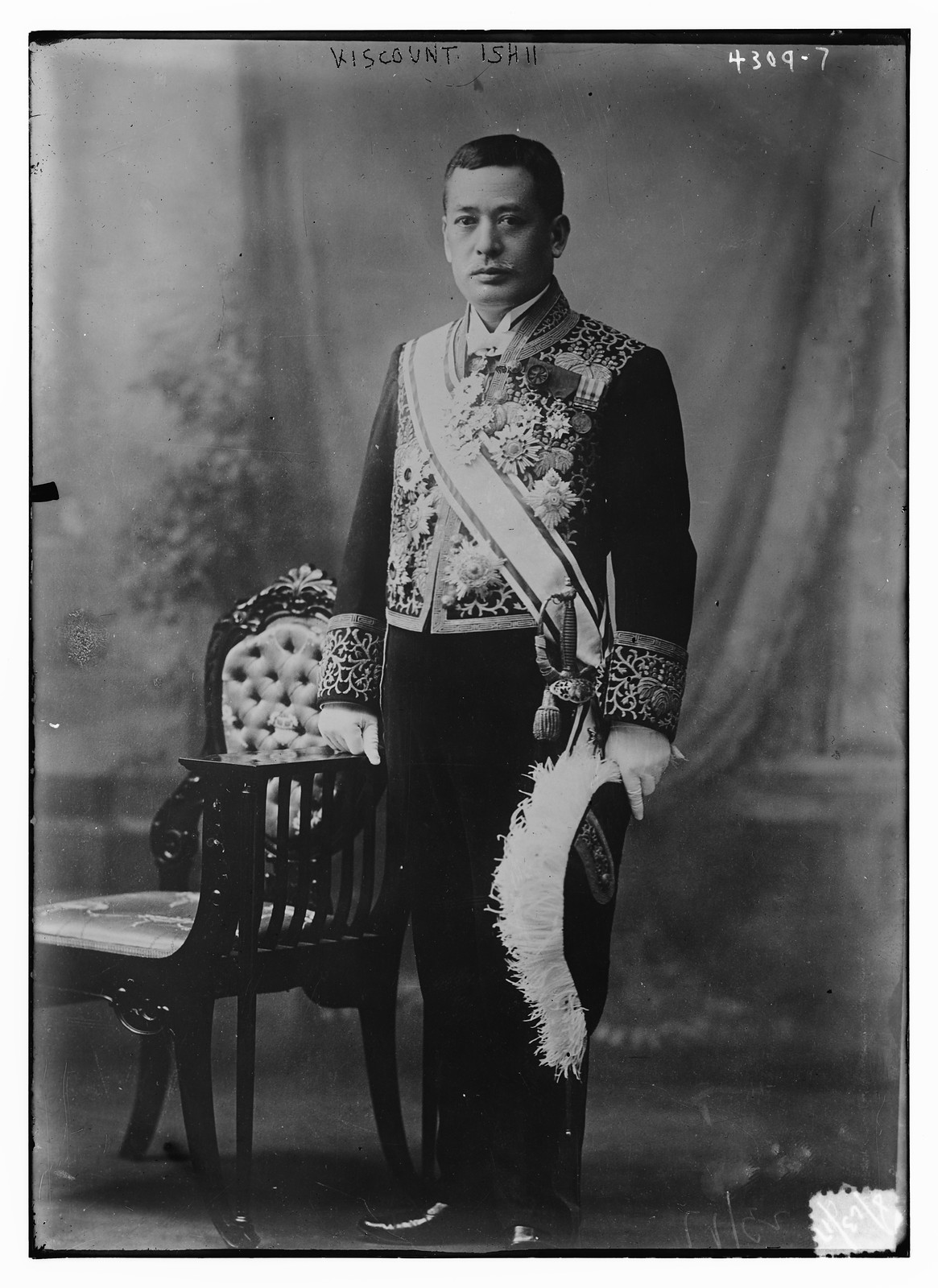 Viscount Ishii, n/a — historic photograph