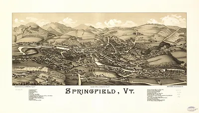 Springfield, Vermont, 1886