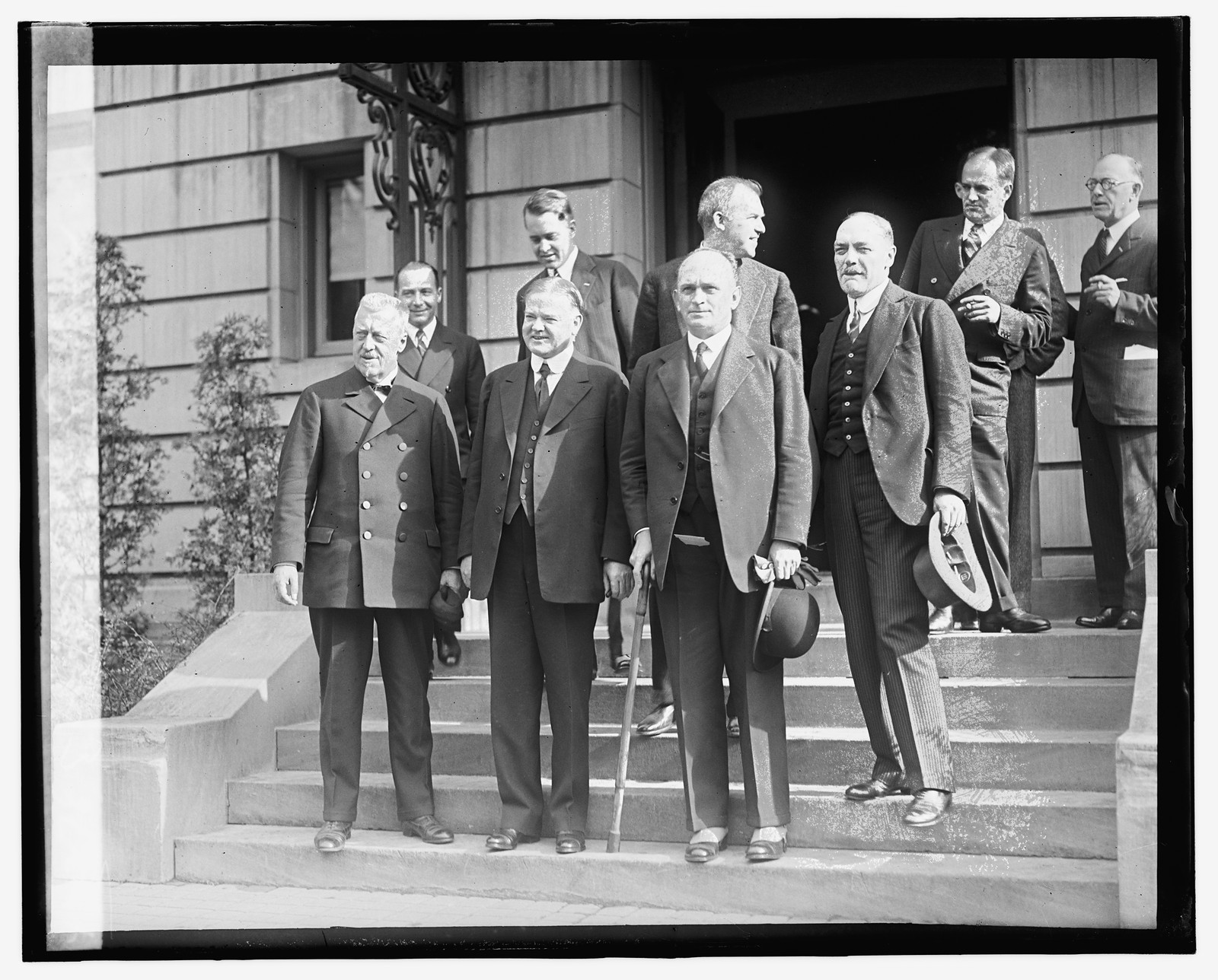 Hoover with Eichner, [1929] — historic photograph