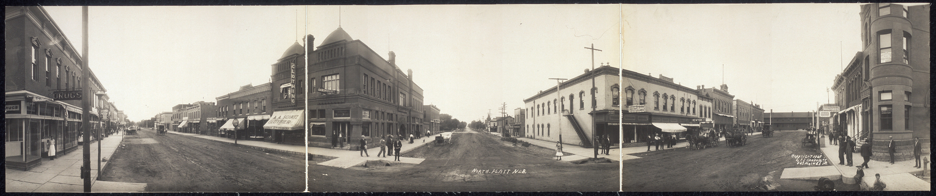 North Platte, Nebraska, 1909, 1909 — historic image