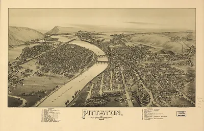 Pittston, Pennsylvania, 1892