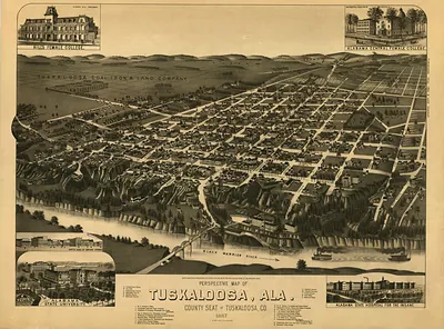 Tuscaloosa, Alabama, 1887