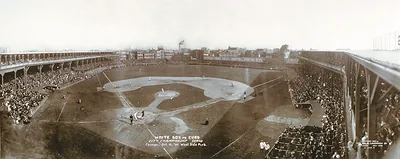 IL White Sox vs. Cubs West Side Park 1909 PHOTO