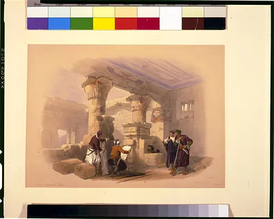 Dayr el Medeeneh--Thebes / David Roberts, R.A.