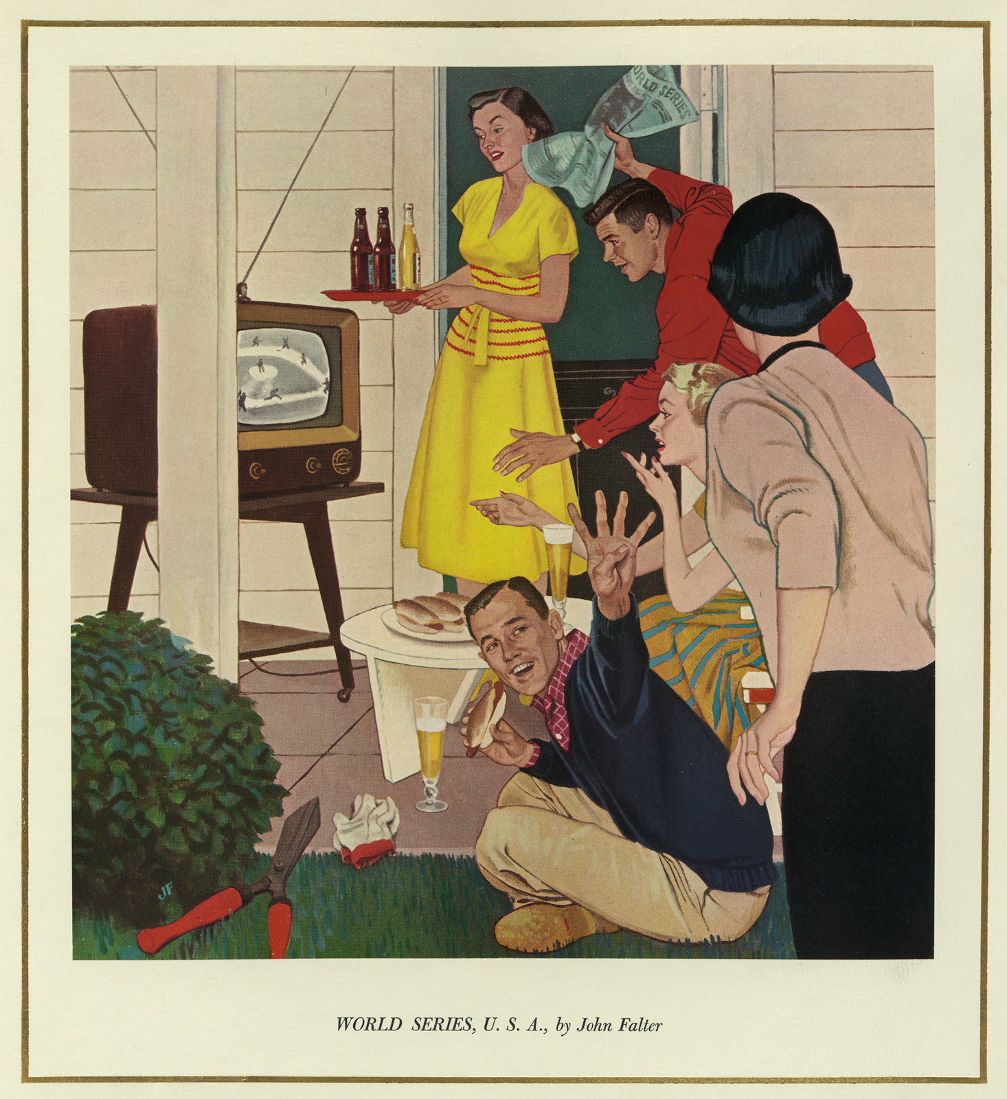 World Series, U.S.A., by John Falter — historic image