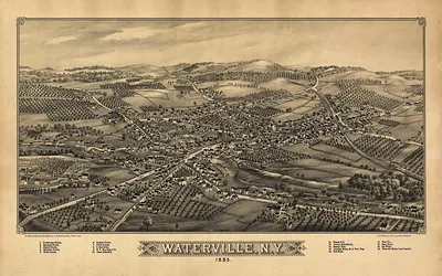 Waterville, New York, 1885