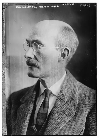 Dr. R.H. Howe, Harvard coach