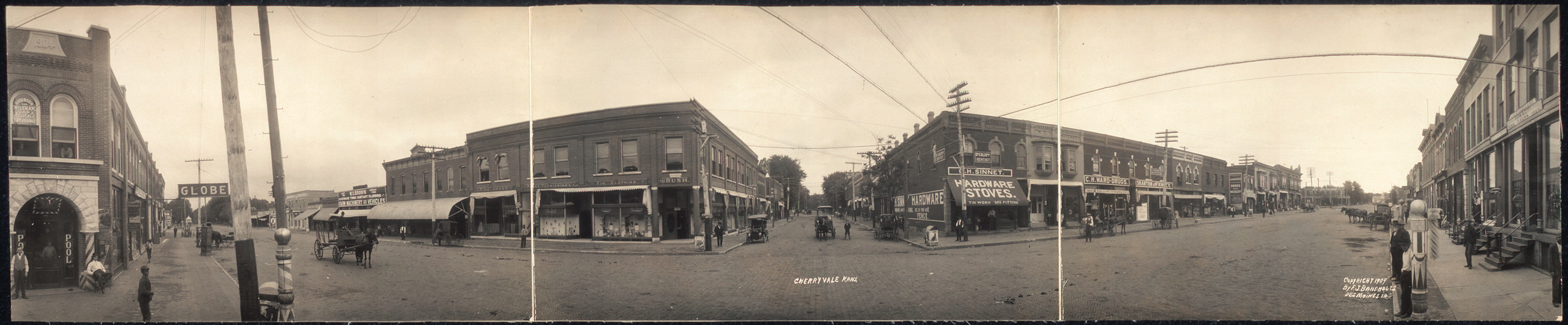 Cherryvale, Kansas, 1909, 1909 — historic image