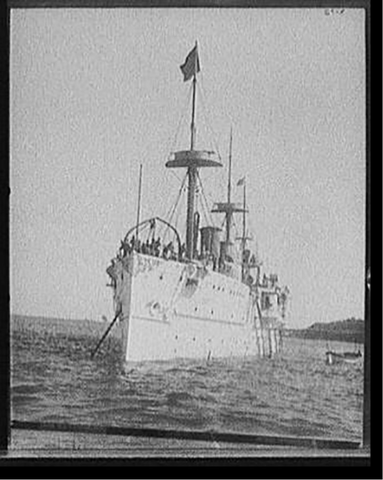 U.S.S. Philadelphia, [between 1890 and 1901] — historic photograph