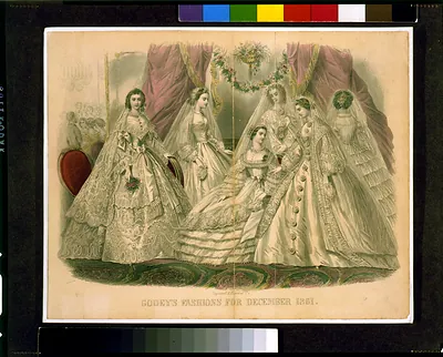 Godey's fashions for December 1861 / Capewell & Kimmel, sc.