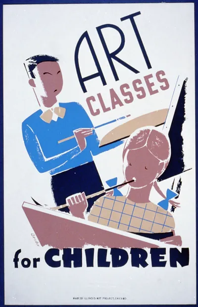 Art classes for children / Bender.