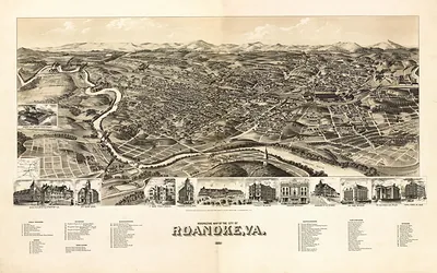 Roanoke, Virginia, 1891
