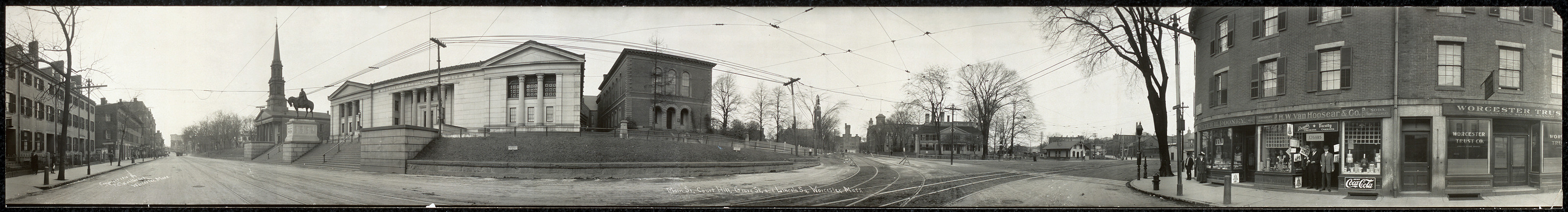 Worcester, Massachusetts, 1910, 1910 — historic image