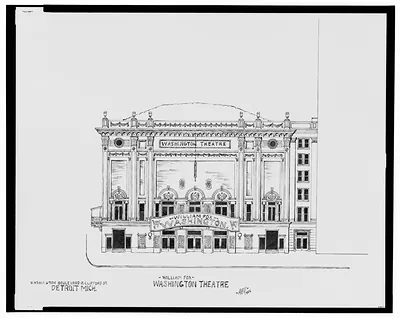 [William Fox Washington Theatre, Washington Blvd. and Clifford St., Detroit, Michigan] / AFD 1926.