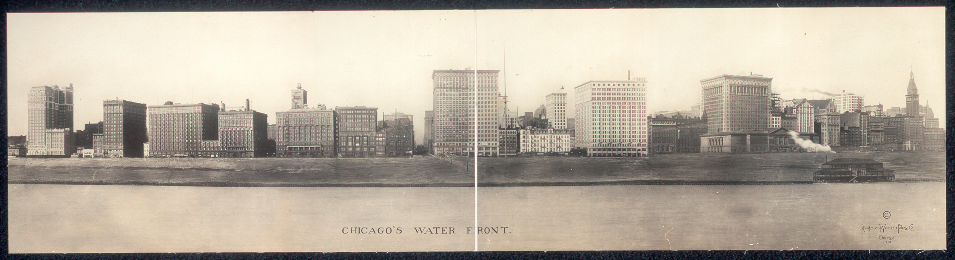 Chicagos water front, Illinois, 1912, 1912 — historic image