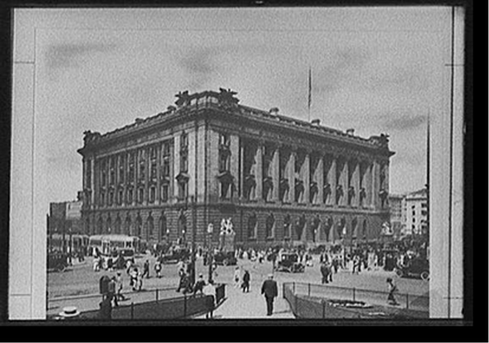 [U.S. Post Office, Custom House and Court House, Cleveland, Ohio], [between 1910 and 1930] — historic photograph