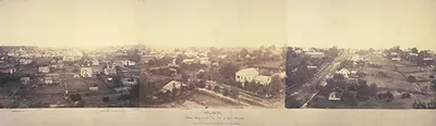 Atlanta before being burnt, Georgia, 1864