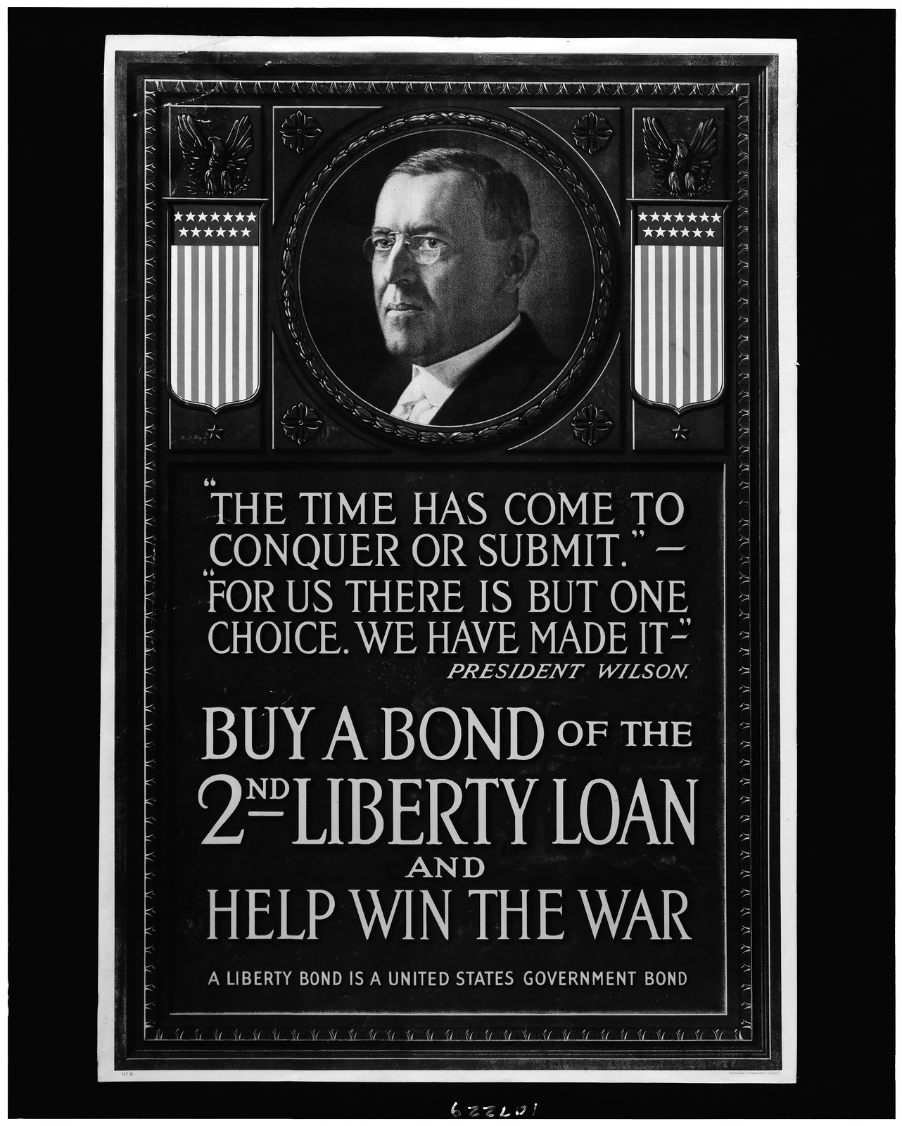 Buy a bond of the 2nd Liberty Loan and help win the war, New York : American Lithographic Co., [1917?] — vintage poster