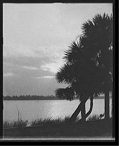 [Sunrise or moonlight on the Halifax, Ormond, Fla.]