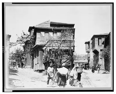Rue à Stamboul / G. Berggren.