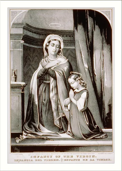 Infancy of the virgin: infancia del virgen / enfance de la vierge