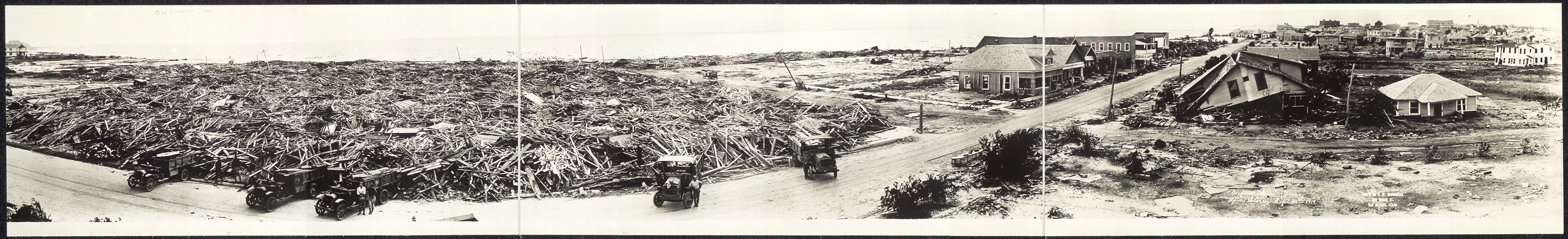 Corpus Christi, after storm, Sept. 14th, Texas, 1919, 1919 — historic image
