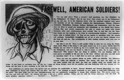 Farewell, American soldiers!