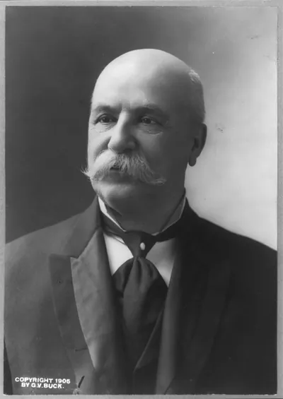[J.H. Gallinger, bust portrait, facing left]
