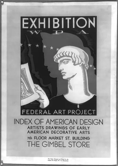 Exhibition WPA Federal Art Project Index of American Design / Milhous.