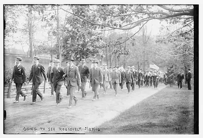 Going to see Roosevelt, 1916