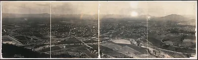 Birds eye view, Roanoke, Virginia, 1907