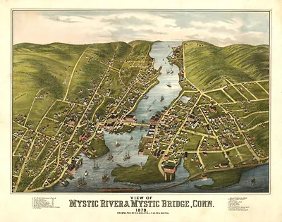 Mystic River, Connecticut, 1879