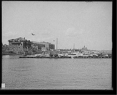 [Yacht club houses, City Point, Boston, Mass.]