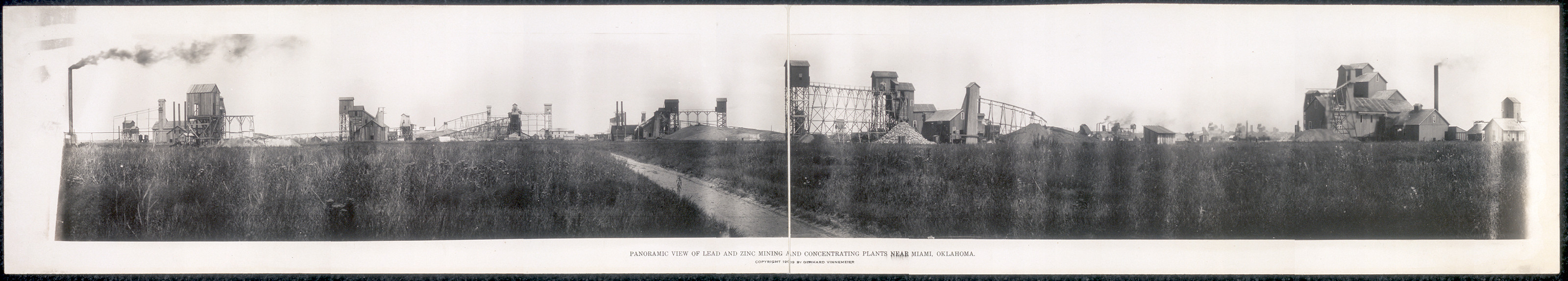 Lead - Zinc mining Miami, Oklahoma, 1909, 1909 — historic image